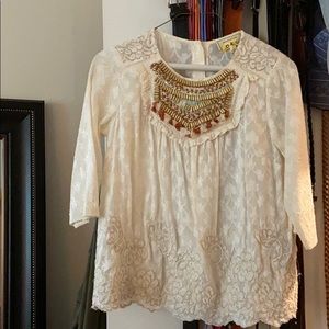 Beautiful barely worn Moulinette top size 0